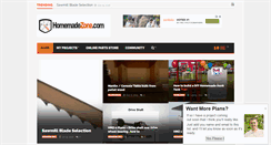 Desktop Screenshot of homemadezone.com